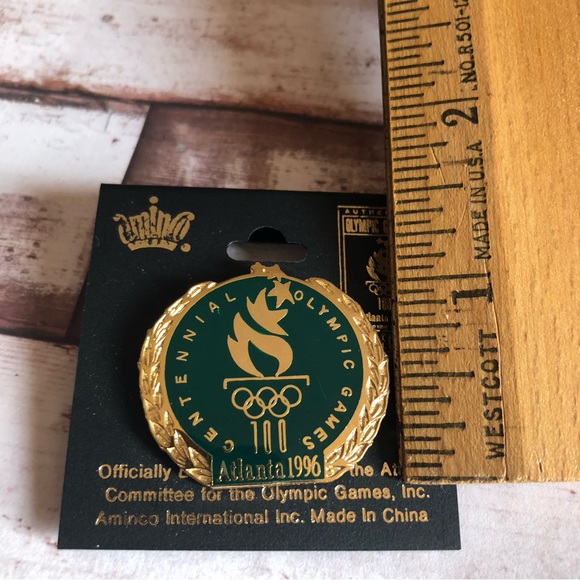 1996 Officially Licensed Centennial 100 Atlanta Georgia Olympic Games Pins - Picture 7 of 9